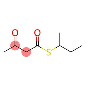 Butanethioic acid, 3-oxo-, S-(1-methylpropyl) ester