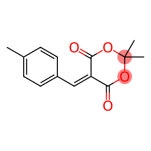 1,3-Dioxane-4,6-dione, 2,2-dimethyl-5-[(4-methylphenyl)methylene]-