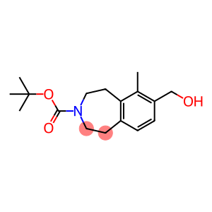 tert-butyl 7-(hydroxymethyl)-6-methyl-1,2,4,5-tetrahydro-3-benzazepine-3-carboxylate