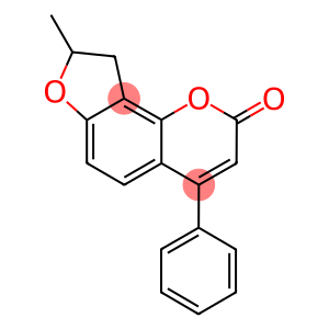 8-methyl-4-phenyl-8,9-dihydro-2H-furo[2,3-h]chromen-2-one