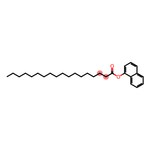 Octadecanoic acid, 1-naphthalenyl ester