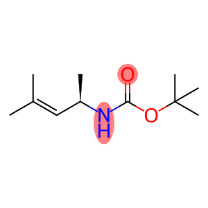 Carbamic acid, (1,3-dimethyl-2-butenyl)-, 1,1-dimethylethyl ester, (R)- (9CI)