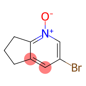 5H-Cyclopenta[b]pyridine, 3-bromo-6,7-dihydro-, 1-oxide