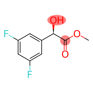 Benzeneacetic acid, 3,5-difluoro-α-hydroxy-, methyl ester, (αR)-