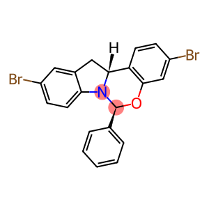 (6S,12aR)-3,10-dibromo-6-phenyl-12,12a-dihydro-6H-benzo[5,6][1,3]oxazino[3,4-a]indole