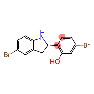 (R)-5-bromo-2-(5-bromoindolin-2-yl)phenol