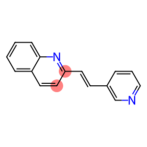 Quinoline,2-[2-(3-pyridinyl)ethenyl]-