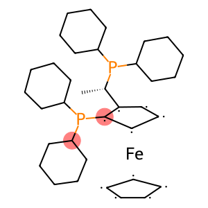 (S)-(+)-1-[(R)-2-(Dicyclohexylphosphino)ferrocenyl]ethyldicyclohexylphosphine