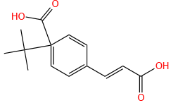 Benzoic acid, 4-(2-carboxyethenyl)-, 1-(1,1-dimethylethyl) ester, (E)- (9CI)