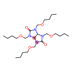 1,3,4,6-tetrakis(butoxymethyl)tetrahydroimidazo[4,5-d]imidazole-2,5(1H,3H)-dione