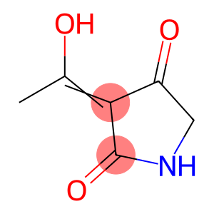 2,4-Pyrrolidinedione, 3-(1-hydroxyethylidene)-