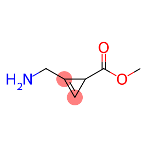 2-Cyclopropene-1-carboxylic acid, 2-(aminomethyl)-, methyl ester