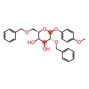 4-甲氧苯基2,6-二-O-苄基-Β-D-吡喃葡萄糖苷
