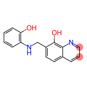 8-Quinolinol, 7-[[(2-hydroxyphenyl)amino]methyl]-