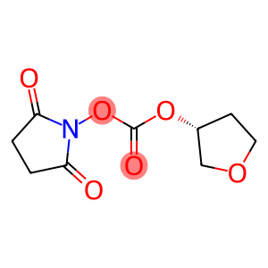 Carbonic acid, 2,5-dioxo-1-pyrrolidinyl (3R)-tetrahydro-3-furanyl ester