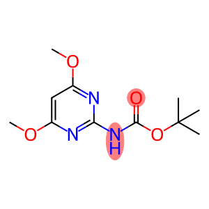 Carbamic acid, (4,6-dimethoxy-2-pyrimidinyl)-, 1,1-dimethylethyl ester (9CI)