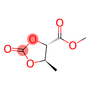 1,3-Dioxolane-4-carboxylicacid,5-methyl-2-oxo-,methylester,(4S-trans)-