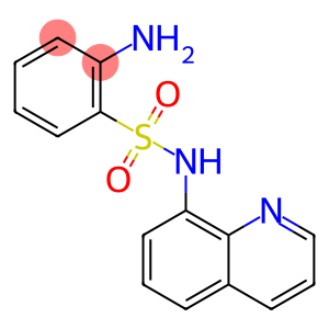 Benzenesulfonamide, 2-amino-N-8-quinolinyl-