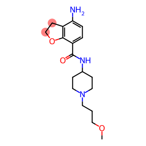 7-Benzofurancarboxamide, 4-amino-2,3-dihydro-N-[1-(3-methoxypropyl)-4-piperidinyl]-