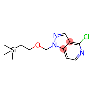 4-CHLORO-1-((2-(三甲基甲硅烷基)乙氧基)甲基)-1H-吡唑并[4,3-C]吡啶
