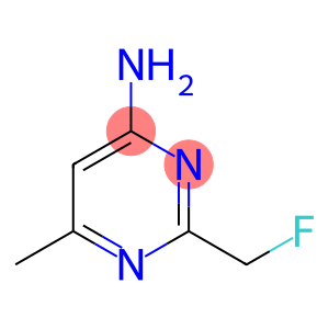 4-Pyrimidinamine, 2-(fluoromethyl)-6-methyl-