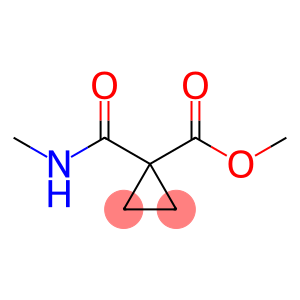 Cyclopropanecarboxylic acid, 1-[(methylamino)carbonyl]-, methyl ester