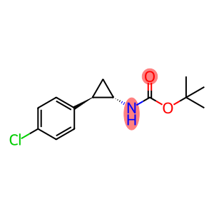tert-butyl (1S,2R)-2-(4-chlorophenyl)cyclopropylcarbamate