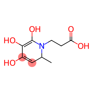 1(2H)-Pyridinepropanoic acid, 4,5,6-trihydroxy-2-methyl-