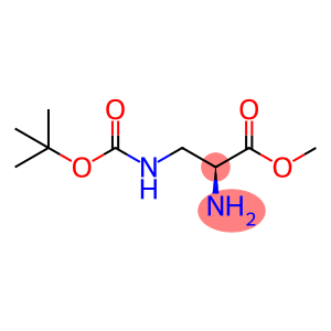 Methyl 3-({[(2-methyl-2-propanyl)oxy]carbonyl}amino)-L-alaninate