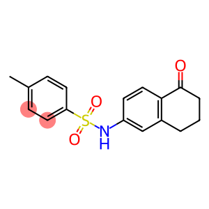 4-Methyl-N-(5-oxo-5,6,7,8-tetrahydronaphthalen-2-yl)benzenesulfonaMide