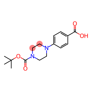 4-(4-BOC-1-哌嗪基)苯甲酸