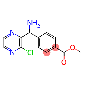 methyl 4-(amino(3-chloropyrazin-2-yl)methyl)benzoate