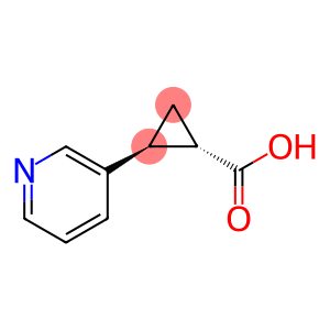 trans-2-(Pyridin-3-yl)cyclopropane-1-carboxylic acid