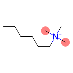 Trimethyl(hexyl)aminium
