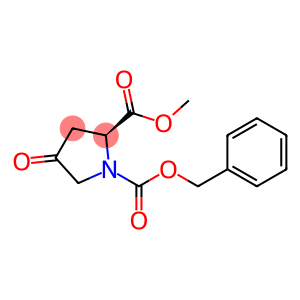 (2S)-4-oxo-1,2-Pyrrolidinedicarboxylic acid 2-methyl 1-(phenylmethyl) ester