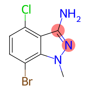 7-溴-4-氯-1-甲基-1H-吲唑-3-胺