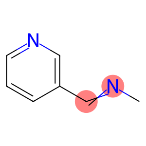 alpha-(Methylimino)-3-picoline