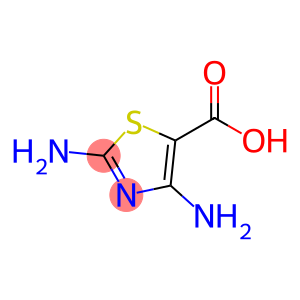 5-Thiazolecarboxylic acid, 2,4-diamino-