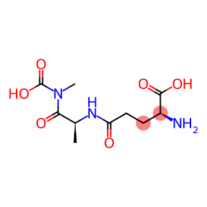 (2S)-2-amino-5-[[(2S)-1-(carboxymethylamino)-1-oxopropan-2-yl]amino]-5-oxopentanoic acid