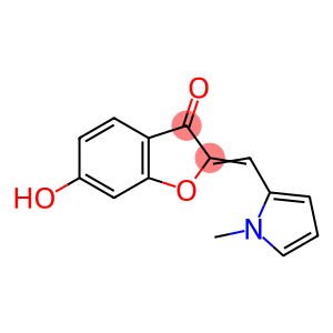 3(2H)-Benzofuranone, 6-hydroxy-2-[(1-methyl-1H-pyrrol-2-yl)methylene]-