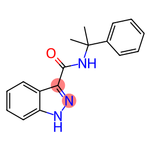 1H-Indazole-3-carboxamide, N-(1-methyl-1-phenylethyl)-