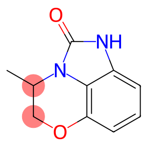 Imidazo[1,5,4-de][1,4]benzoxazin-2(1H)-one, 4,5-dihydro-4-methyl- (9CI)