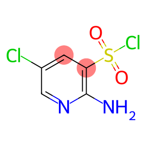 2-Amino-5-chloro-pyridine-3-sulphonylchloride