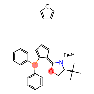 (2S)-1-[(4Sp)-4-(1,1-二甲基乙基)-4,5-二氢-2-噁唑基]-2-(二苯基膦基)二茂铁