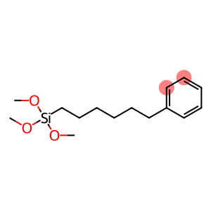 Benzene, [6-(trimethoxysilyl)hexyl]-
