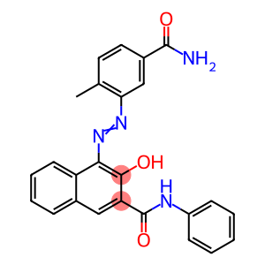 4-[(5-carbamoyl-o-tolyl)azo]-3-hydroxynaphth-2-anilide