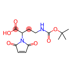 1H-Pyrrole-1-acetic acid, α-[2-[[(1,1-dimethylethoxy)carbonyl]amino]ethyl]-2,5-dihydro-2,5-dioxo-