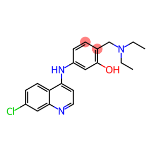 5-[(7-Chloro-4-quinolyl)amino]-2-[(diethylamino)methyl]phenol