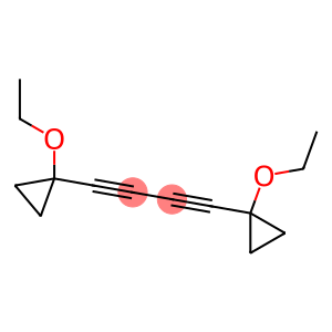 Cyclopropane, 1,1-(1,3-butadiyne-1,4-diyl)bis[2-ethoxy-, [1alpha(1S*,2R*),2ba]- (9CI)