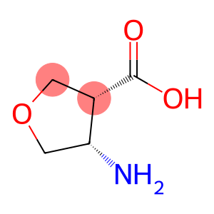 3-Furancarboxylicacid,4-aminotetrahydro-,(3R,4S)-rel-(9CI)